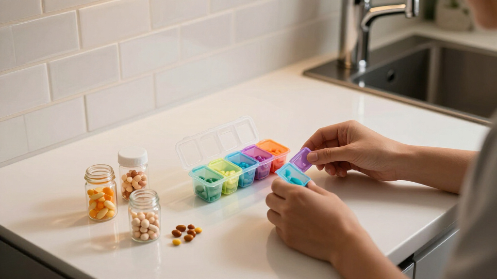 supplement organizers for health
