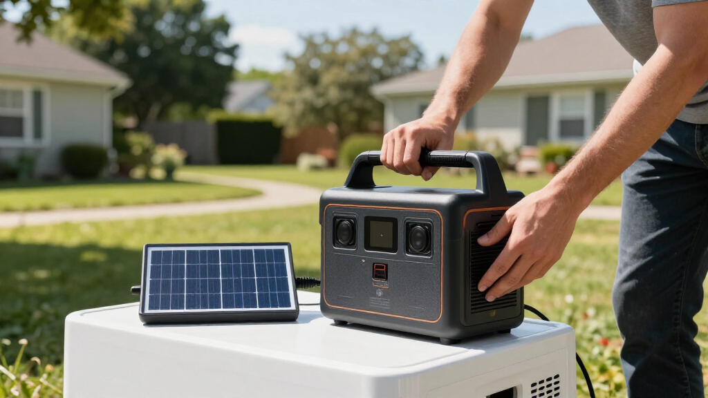 solar backup power stations