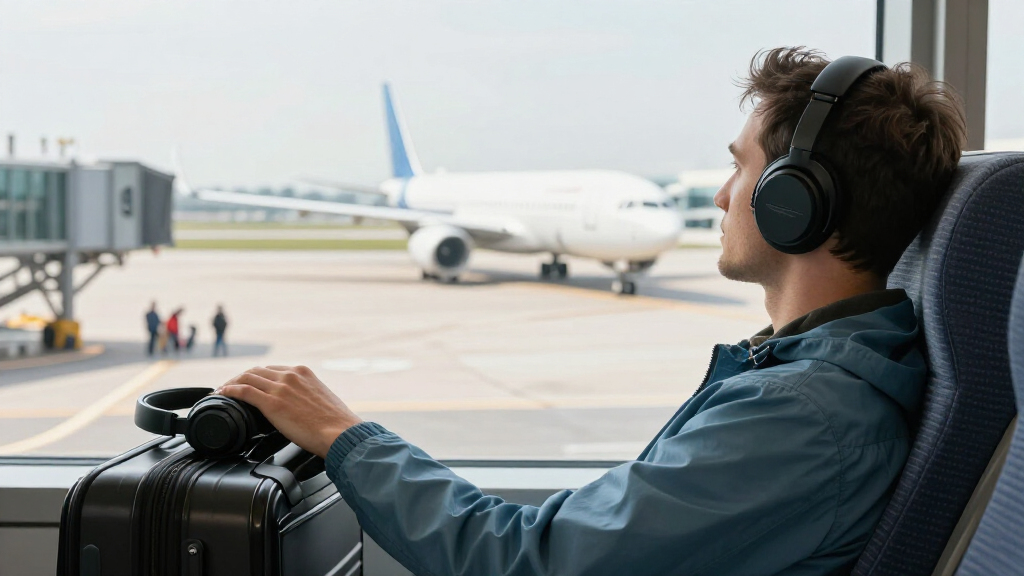 noise cancelling travel headphones