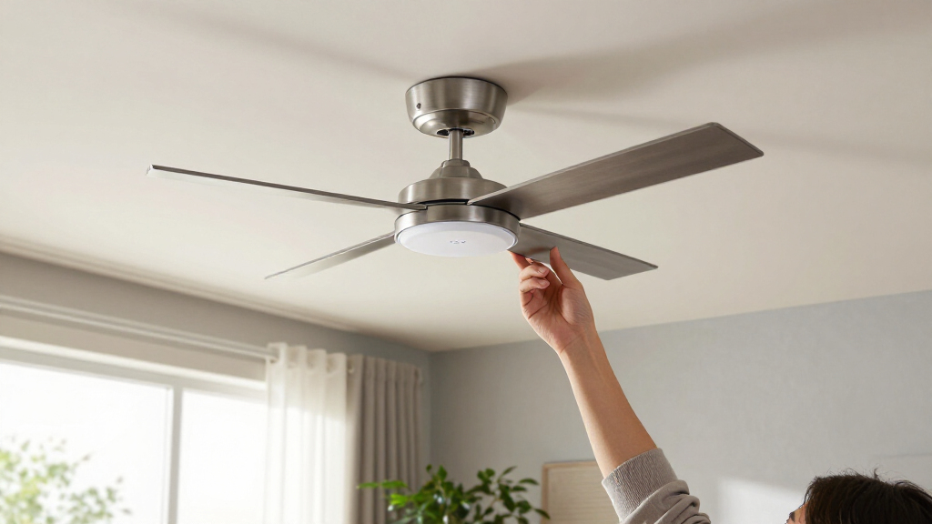 smart flush mount ceiling fans