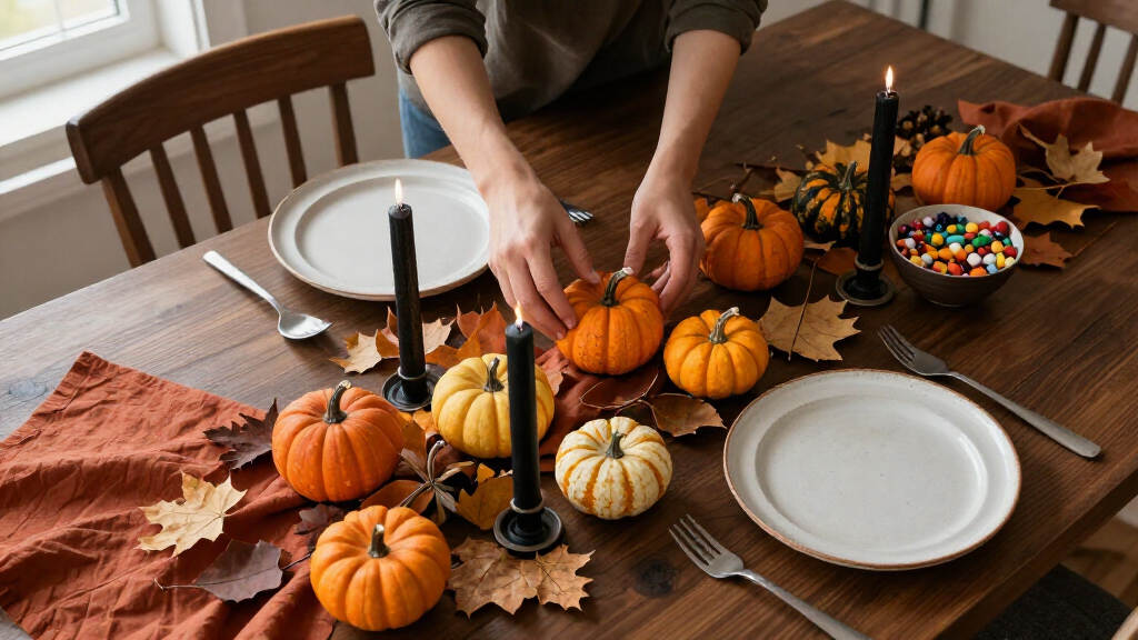 halloween tabletop decorations