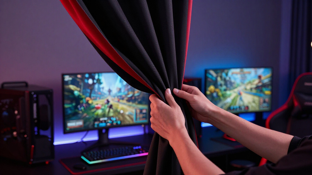 best smart curtains for gaming rooms