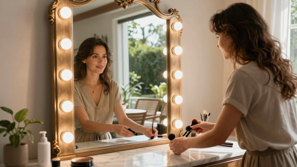 best luxury vanity mirror with lights