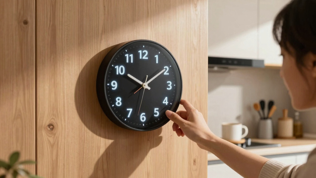 best circular LCD clocks