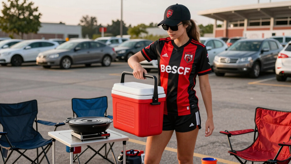soccer fan tailgate gear