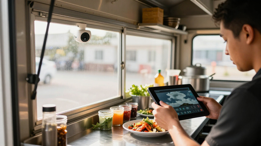 best dash cam with cloud video for food truck