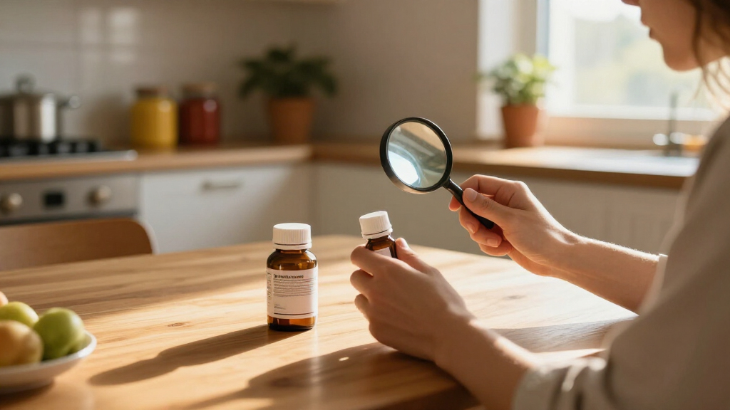 magnifier for reading medicine labels