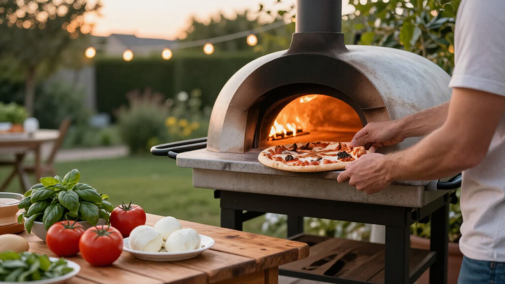 pizza oven gas outdoor
