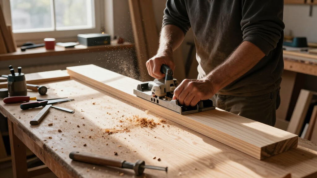power planer for woodworking