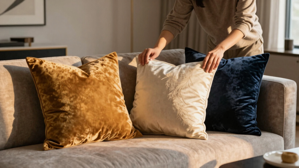 luxury decorative throw pillows