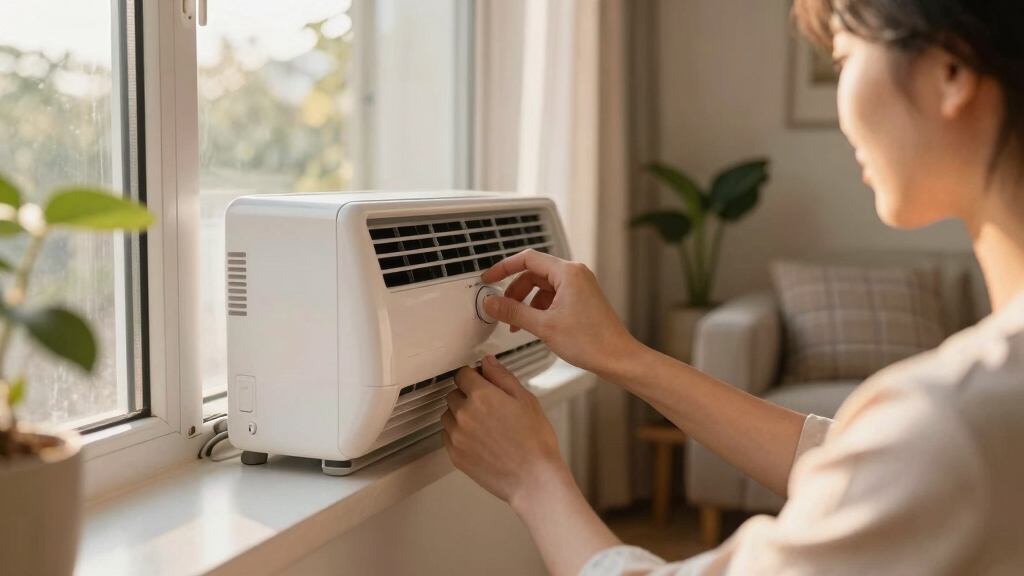 low profile window air conditioner