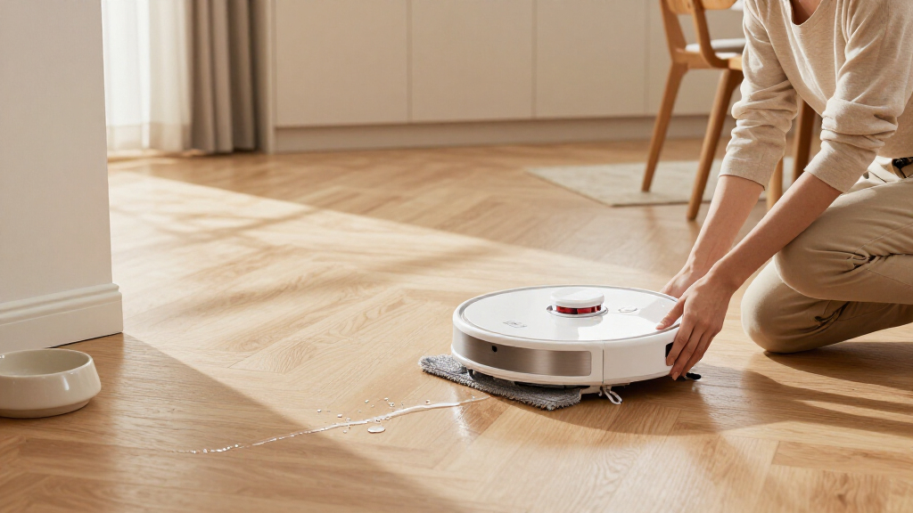 robot vacuum mops