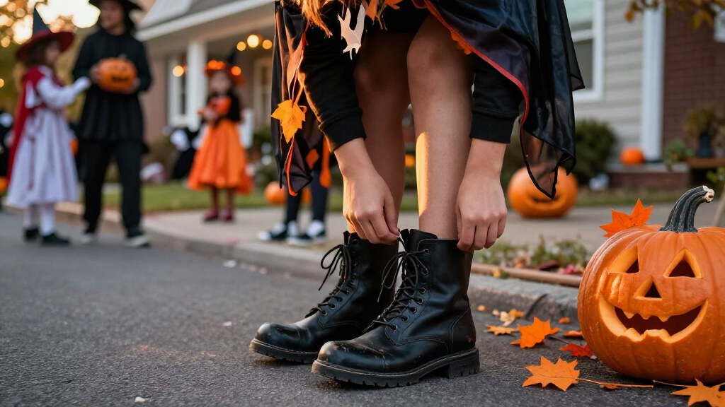 Halloween costume shoes