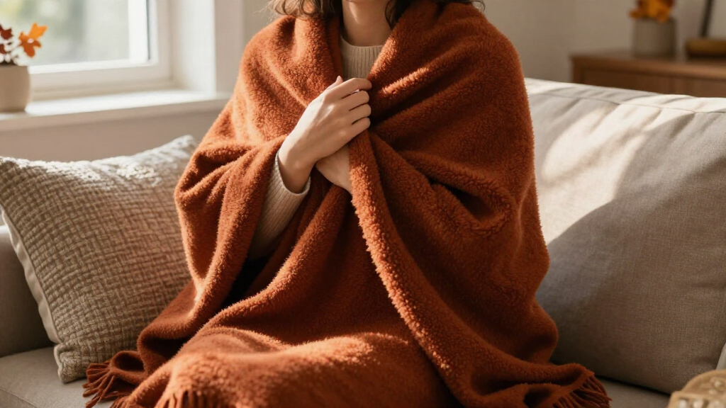fall decorative throw blankets