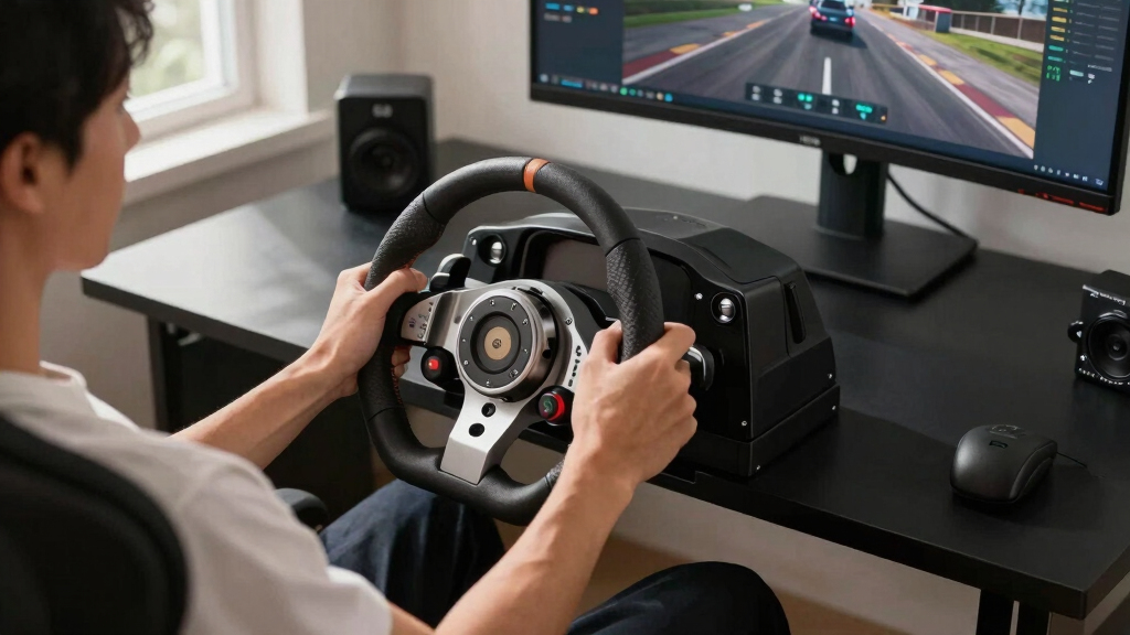 sim racing wheel