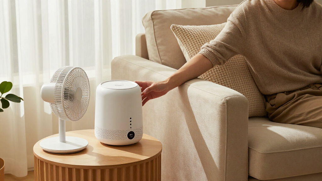white noise machine with fan sounds