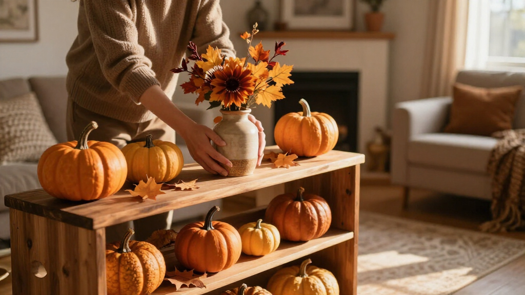artistic fall home decor