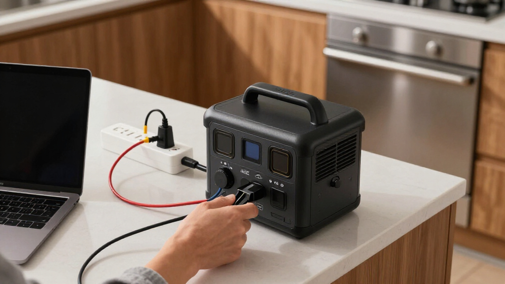 portable power station with 240v output