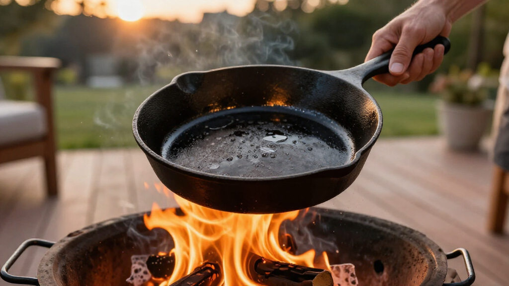 cast iron cookware set premium