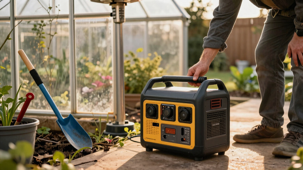 best backup power stations for greenhouse heaters