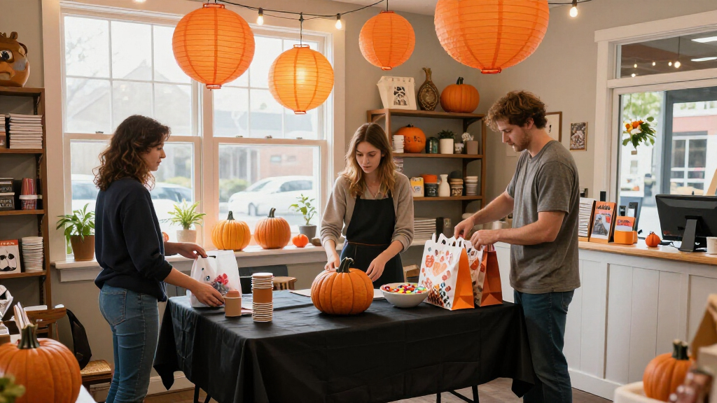Halloween party supplies for businesses