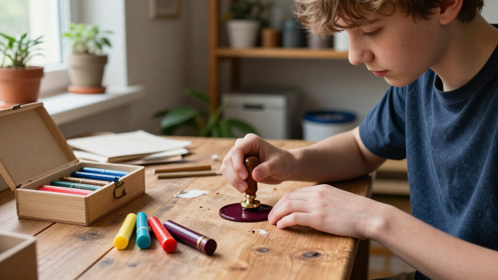 wax seal stamp starter kits teens