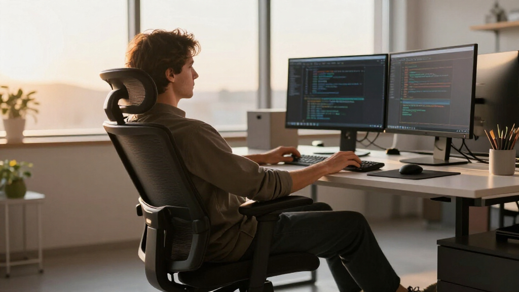 drafting chair ergonomic