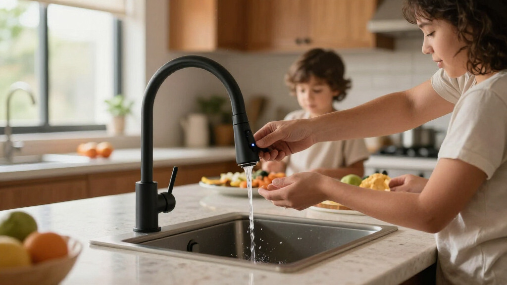best touchless faucet for family kitchen