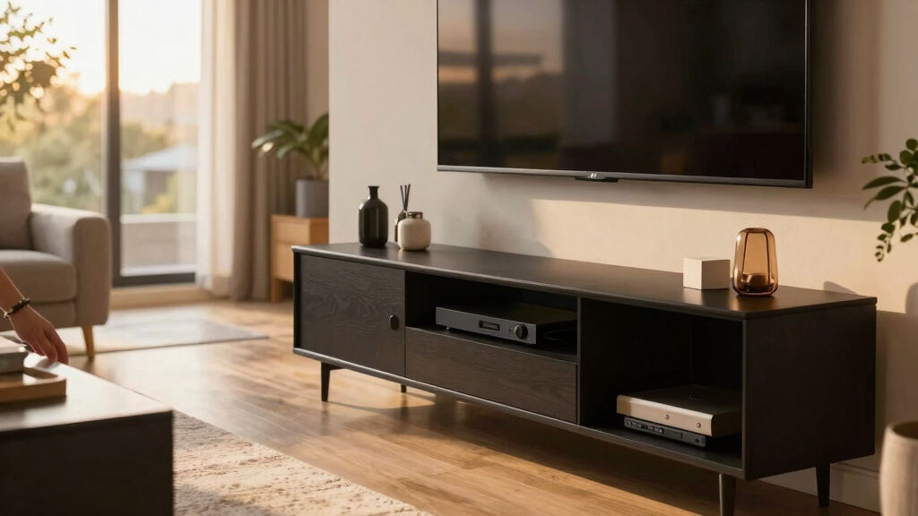 best media consoles for large TVs