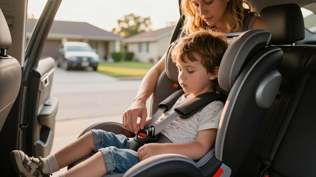 car seat with built in lockoffs