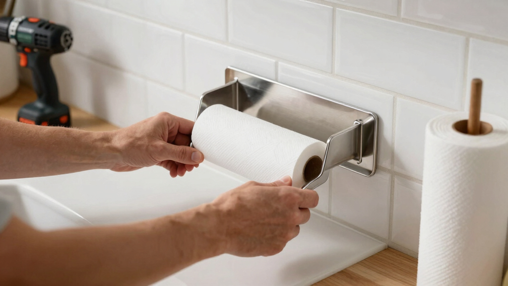 best paper towel holders