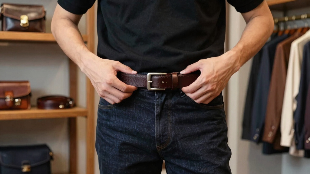 best men's leather belts