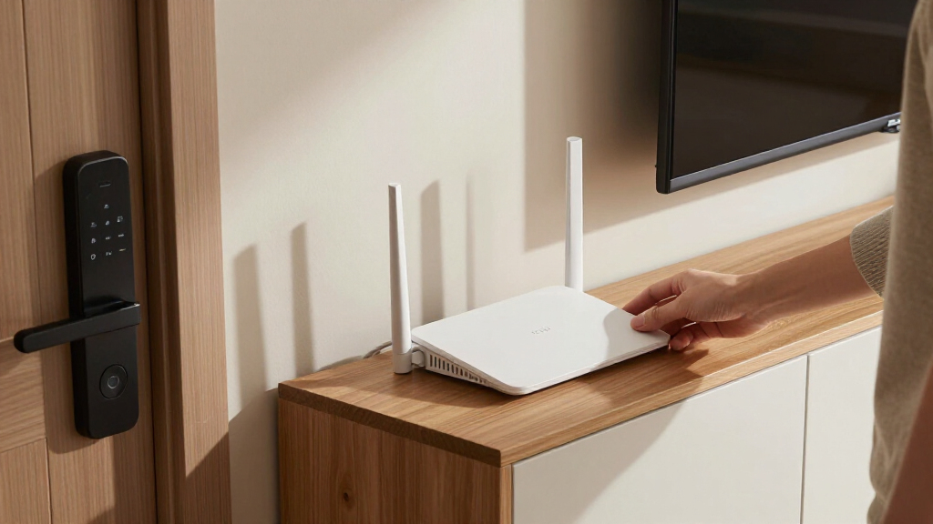 wifi router for smart locks and doorbells