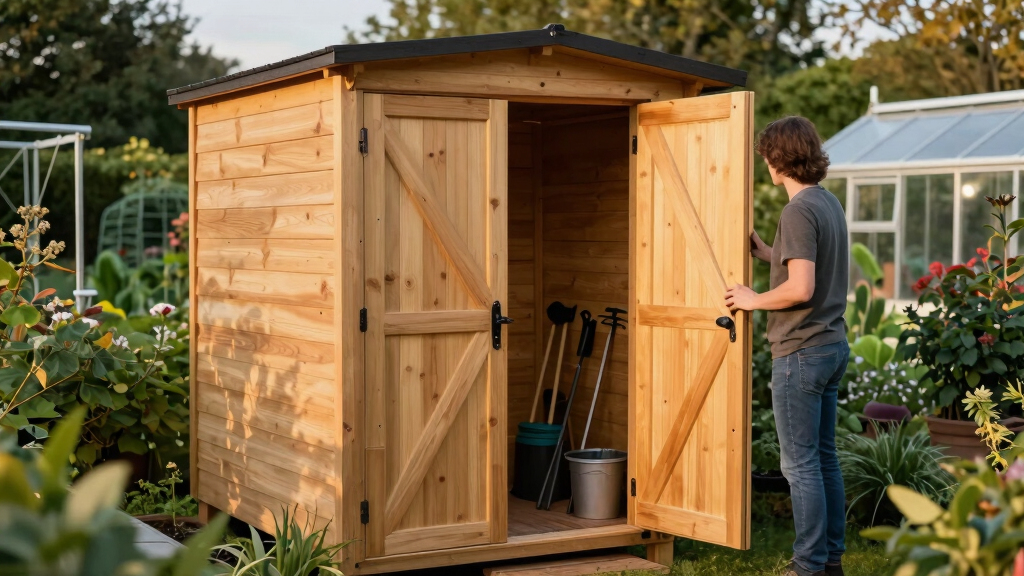 outdoor storage sheds
