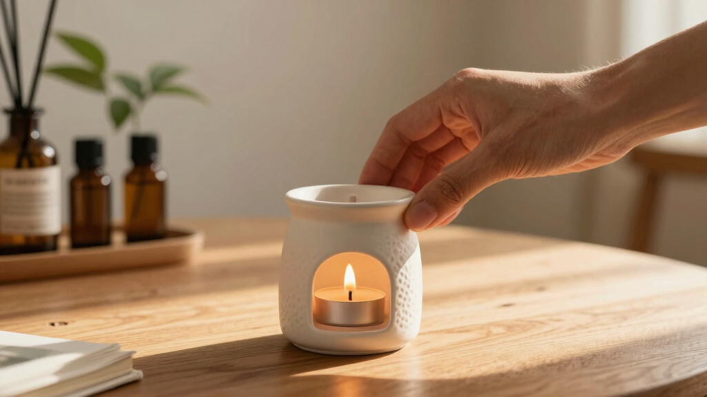 oil burner ceramic tealight