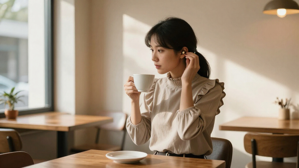 best high-neck ruffled blouses