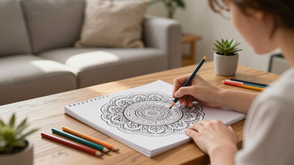 stress relief adult coloring books