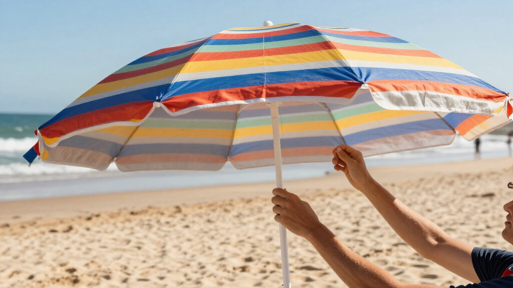 beach umbrellas windproof