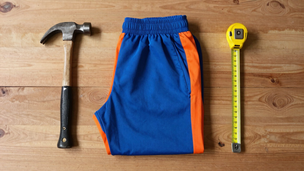 best blue and orange track pants