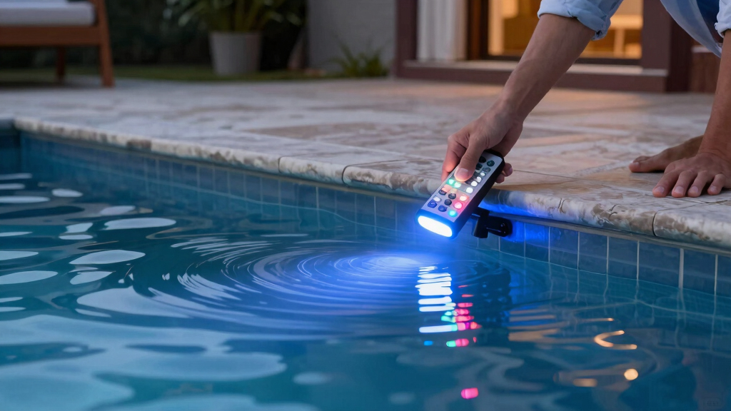 underwater pool lights