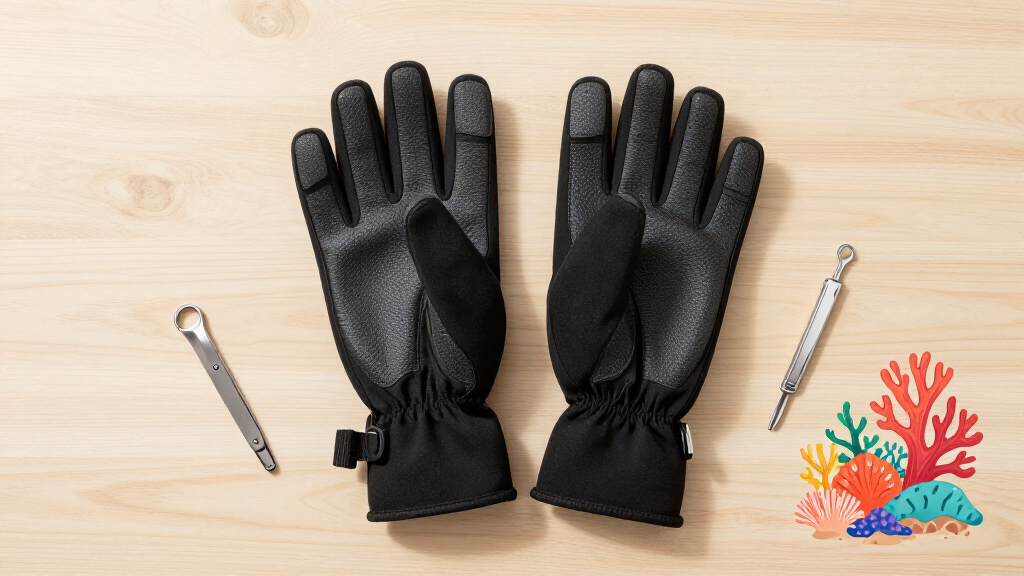 heavyduty dive gloves for sharp scales