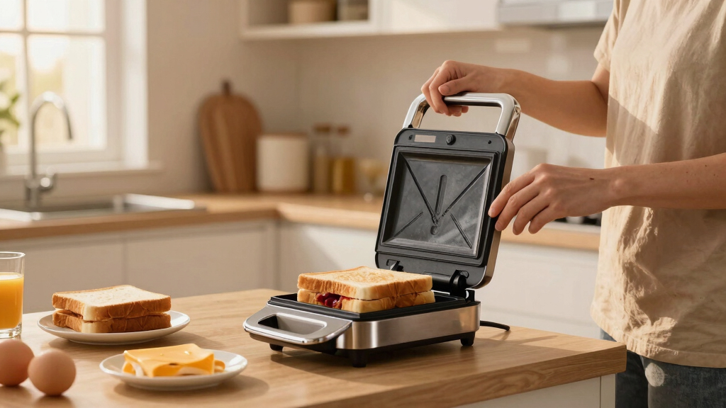electric breakfast sandwich maker