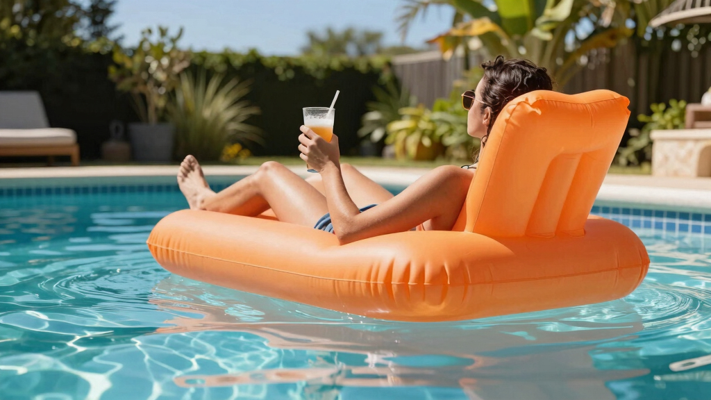 inflatable pool loungers