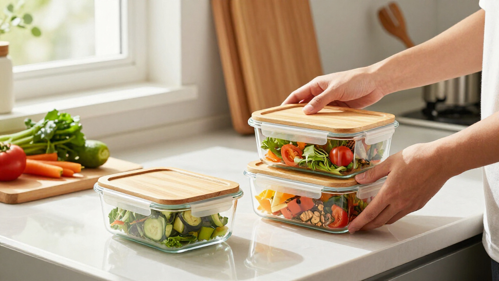 meal prep containers glass