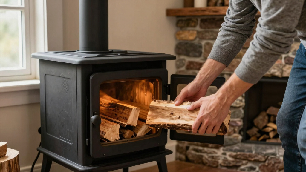 best front-loading small wood stove