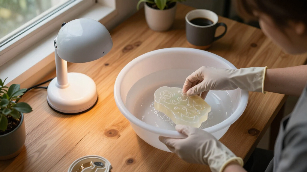 wash and cure station for resin prints