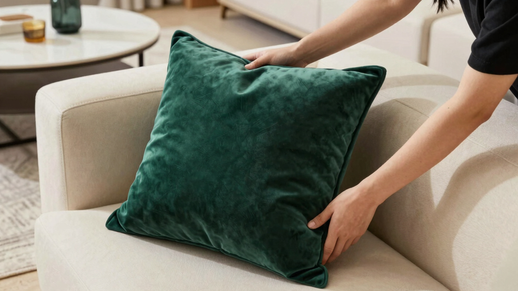 luxury velvet throw pillows