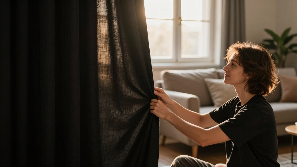 blackout curtain fabric yardage