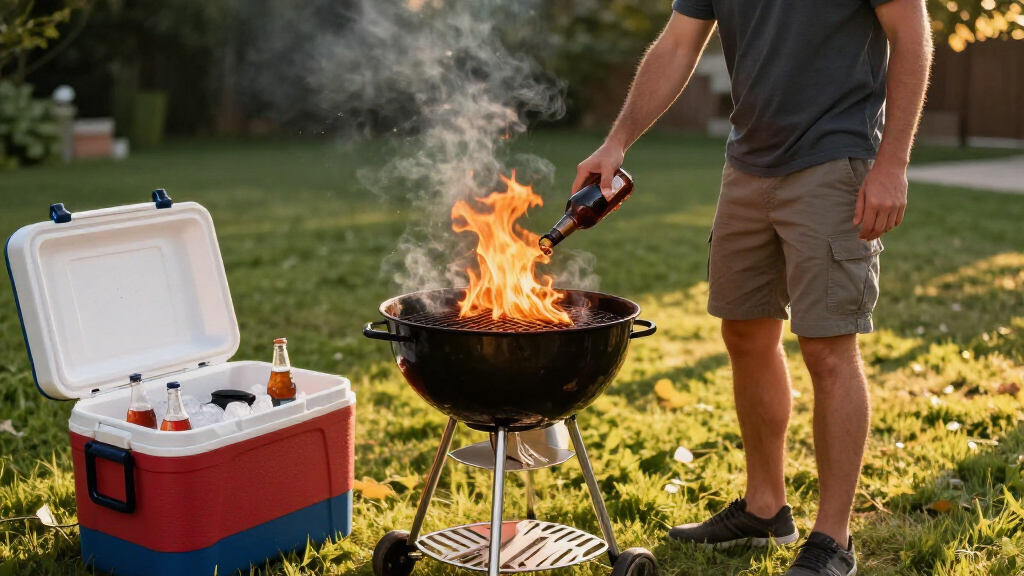 tailgating coolers and grills