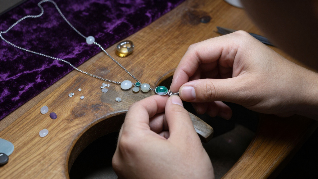 crystal healing jewelry